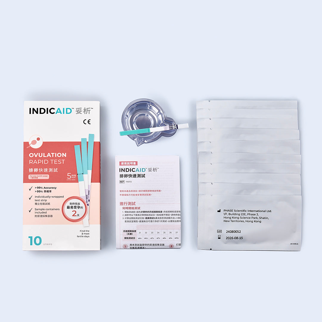 INDICAID™妥析™排卵快速測試 [換領禮品]